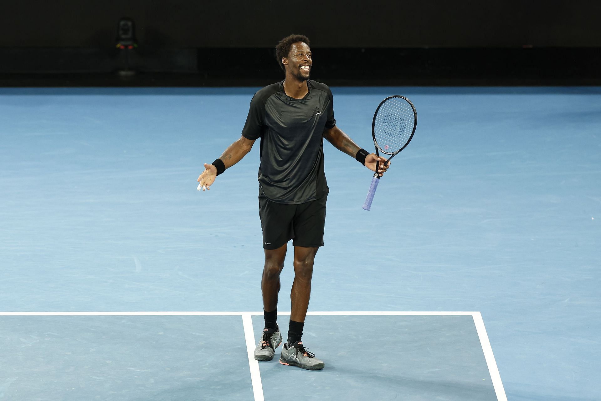 Gael Monfils at the 2022 Australian Open.