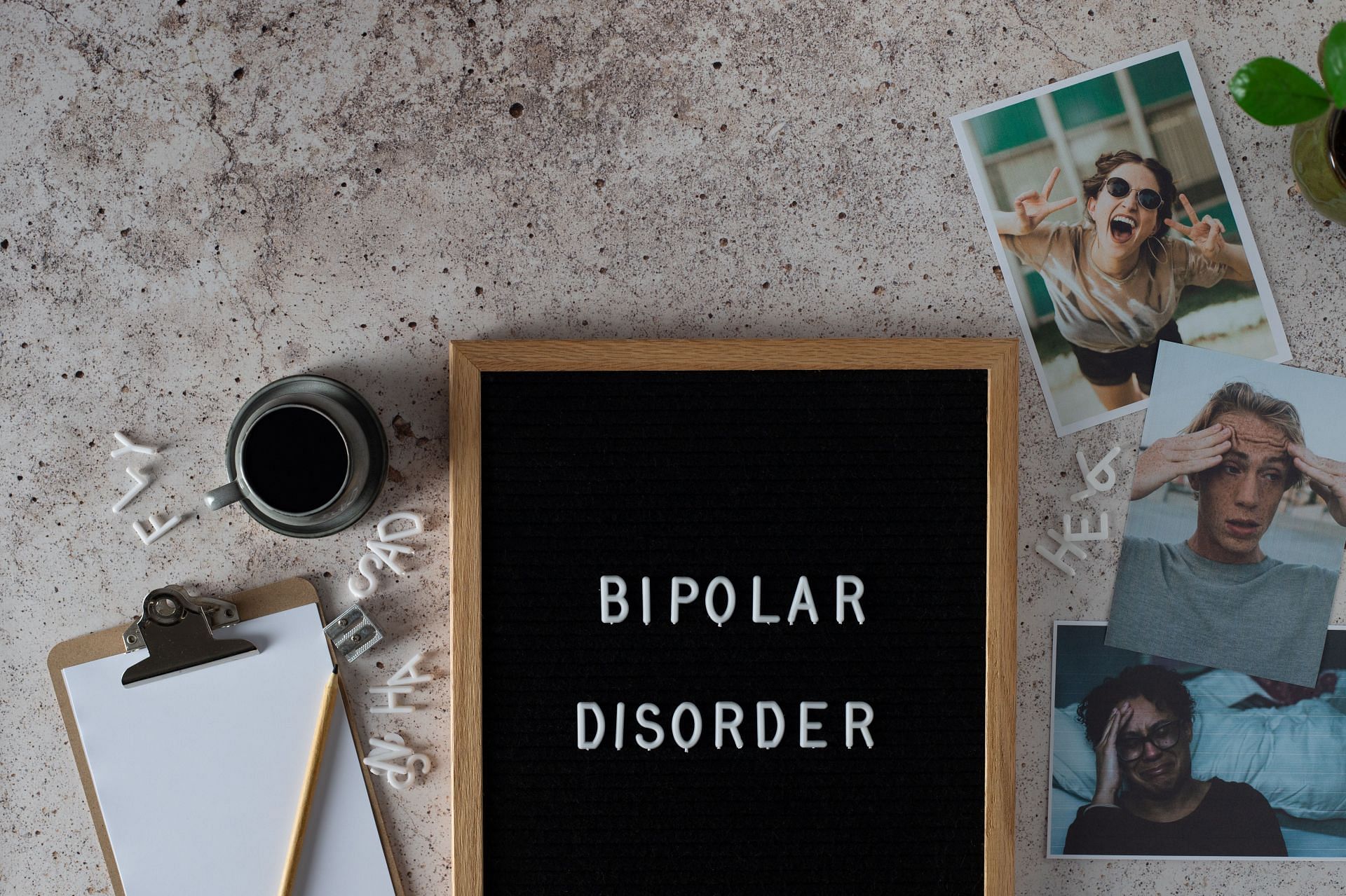 A disorder ranging from depressive lows to manic highs. ( Photo by micheile dot com via unsplash )