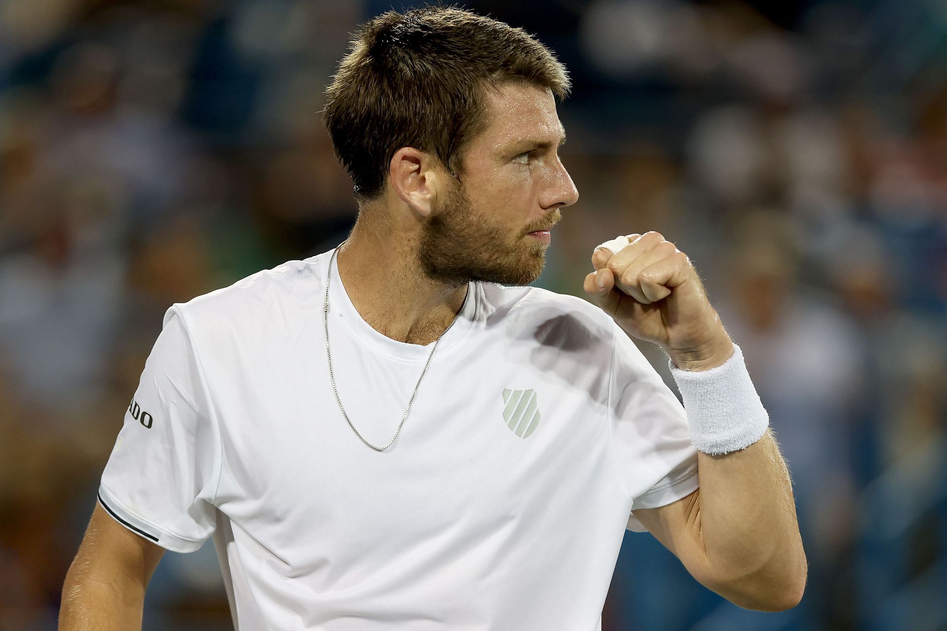 Cameron Norrie at the 2022 Western &amp; Southern Open.