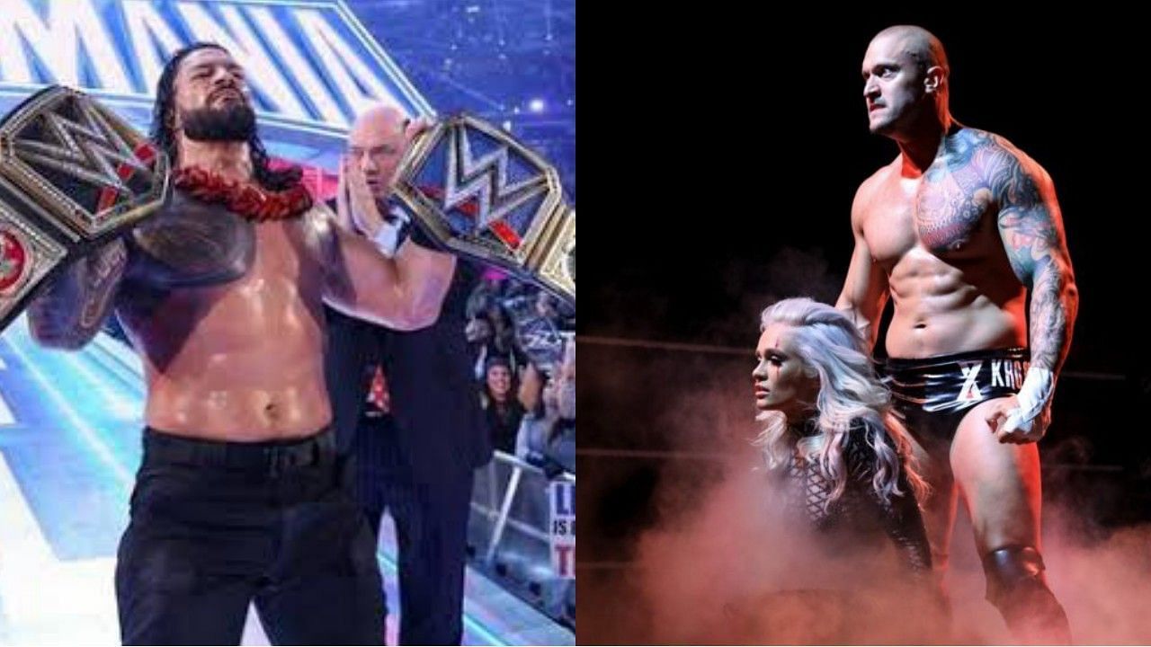 अनडिस्प्यूटेड WWE यूनिवर्सल चैंपियन रोमन रेंस और कैरियन क्रॉस
