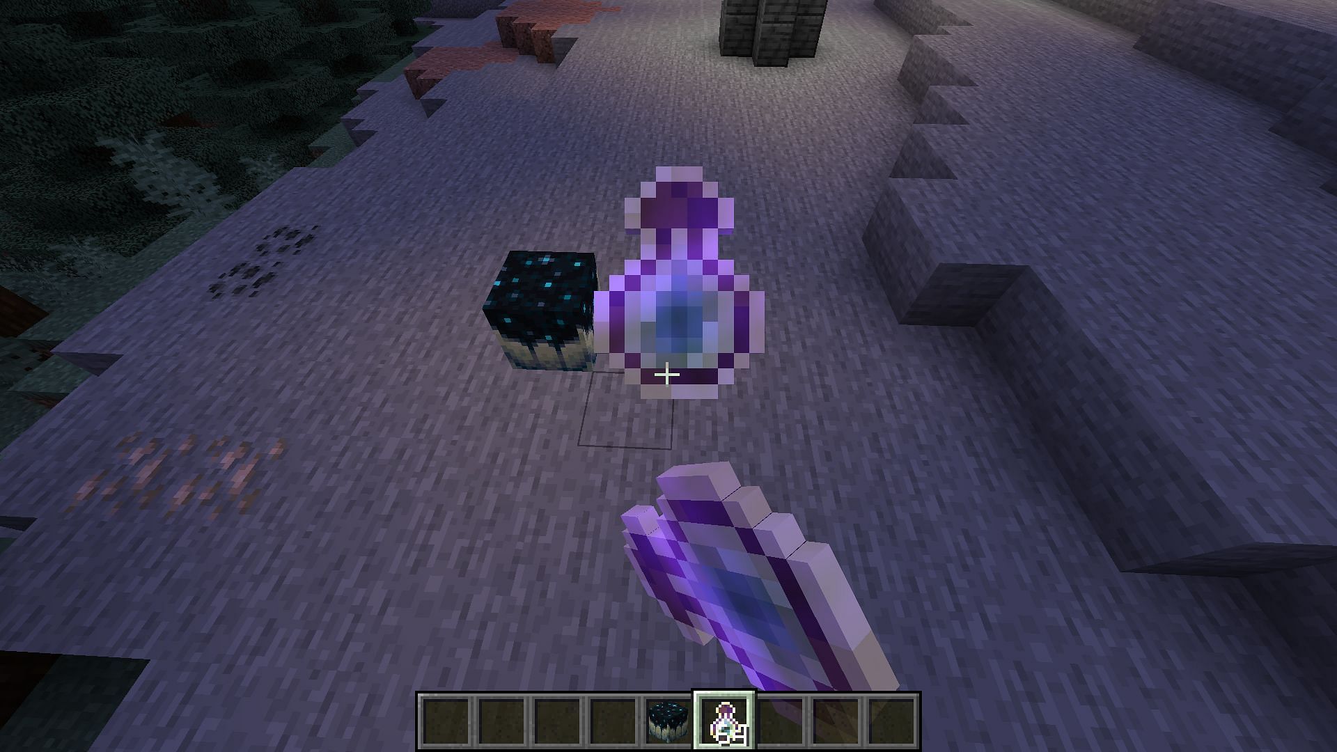 Ender Dragon XP orbs and Bottle o&#039; Enchanting do not affect the sculk catalyst in Minecraft The Wild Update (Image via Mojang)