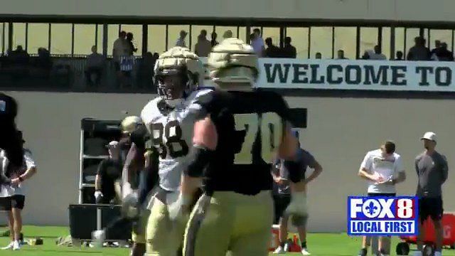 Saints OL Trevor Penning booted from practice after starting fight