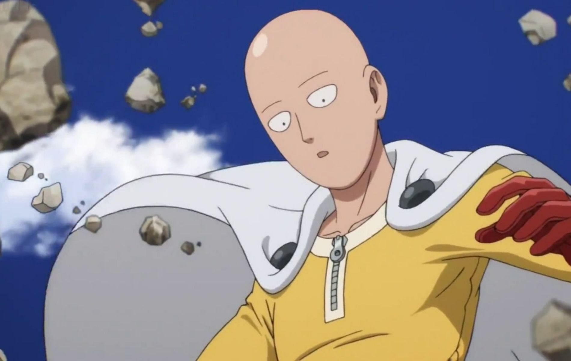 Saitama can destroy the entire Naruto anime universe (Image via One Punch Man)