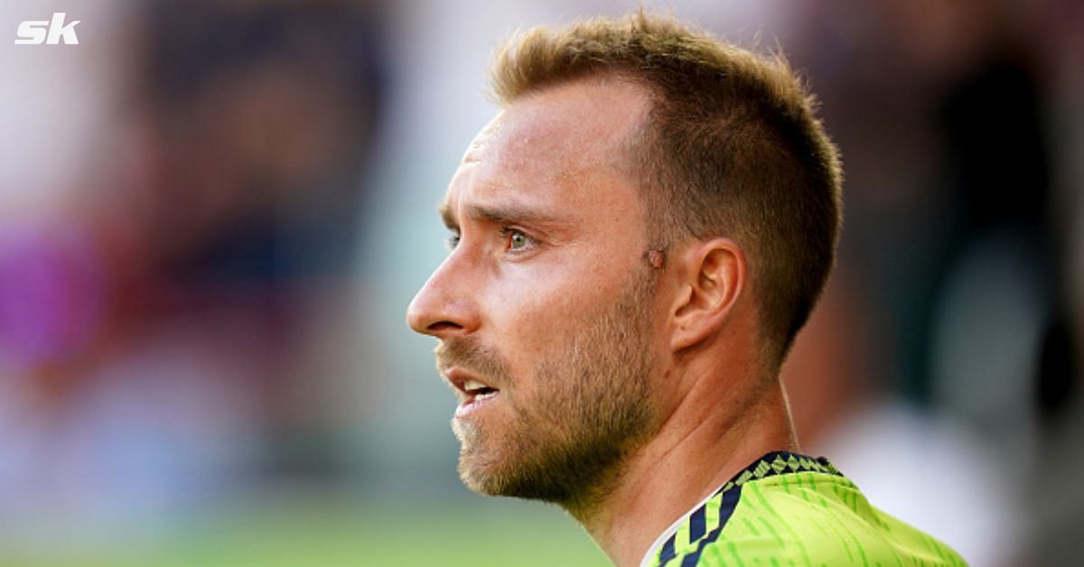 Christian Eriksen was booed by the crowd at Brentford on Saturday.
