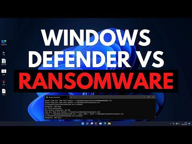 Is Windows Defender Good Enough To Protect Pc