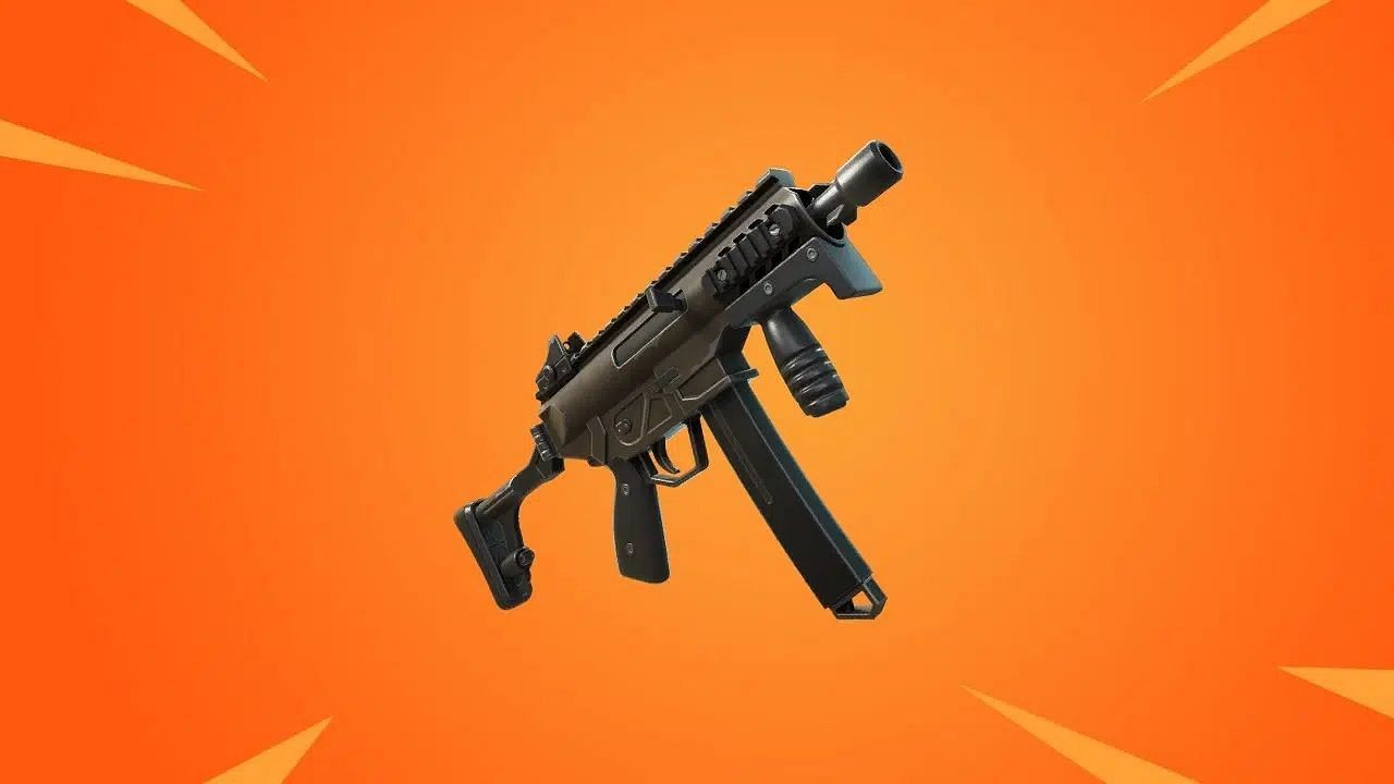 Stinger SMG is the most popular Fortnite weapon at the moment (Image via Epic Games)
