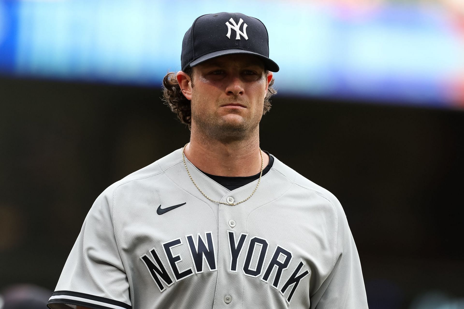 New York Yanke derek jeter pinstripe jersey es news: Gerrit Cole might not  start Game 1 of playoffs