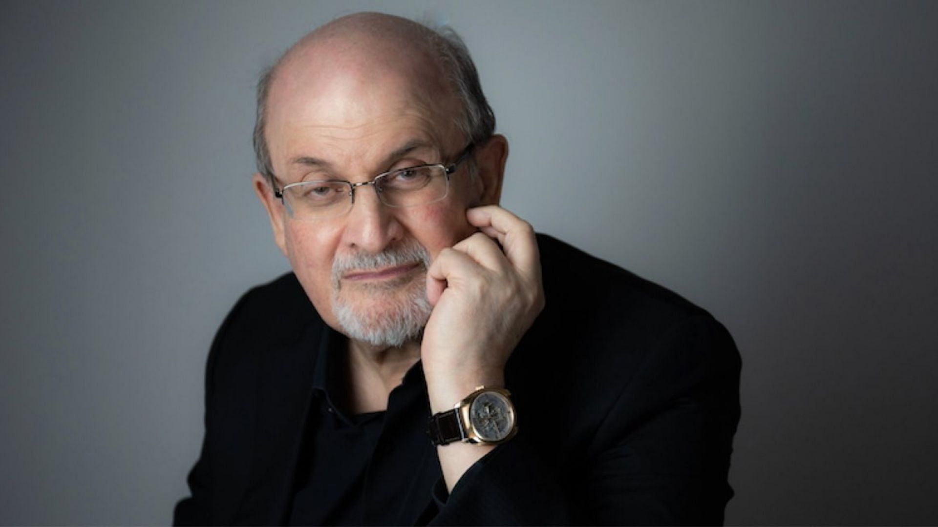 Man who stabbed author Salman Rushdie on Friday faces up to 25 years in prison (Image via Twitter @/Humanists_UK)