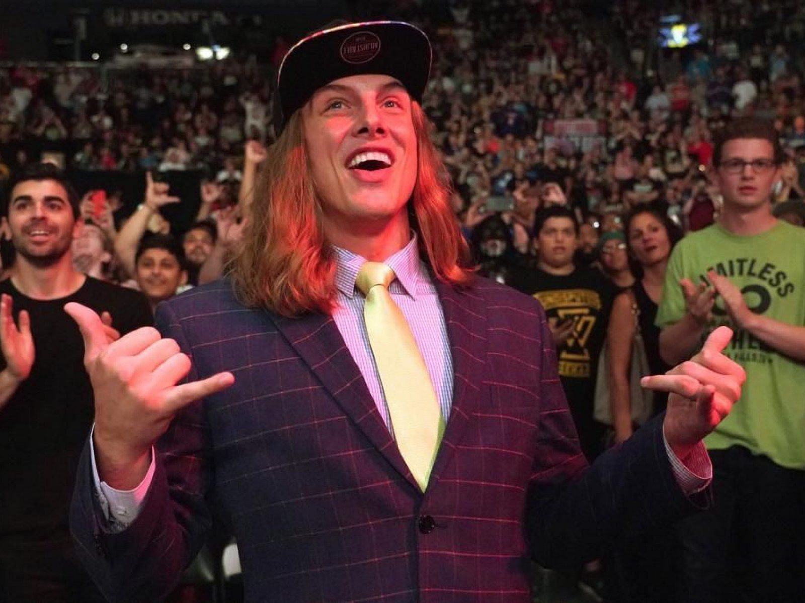 The Original Bro first appeared in WWE in the crowd at TakeOver: Brooklyn 4.