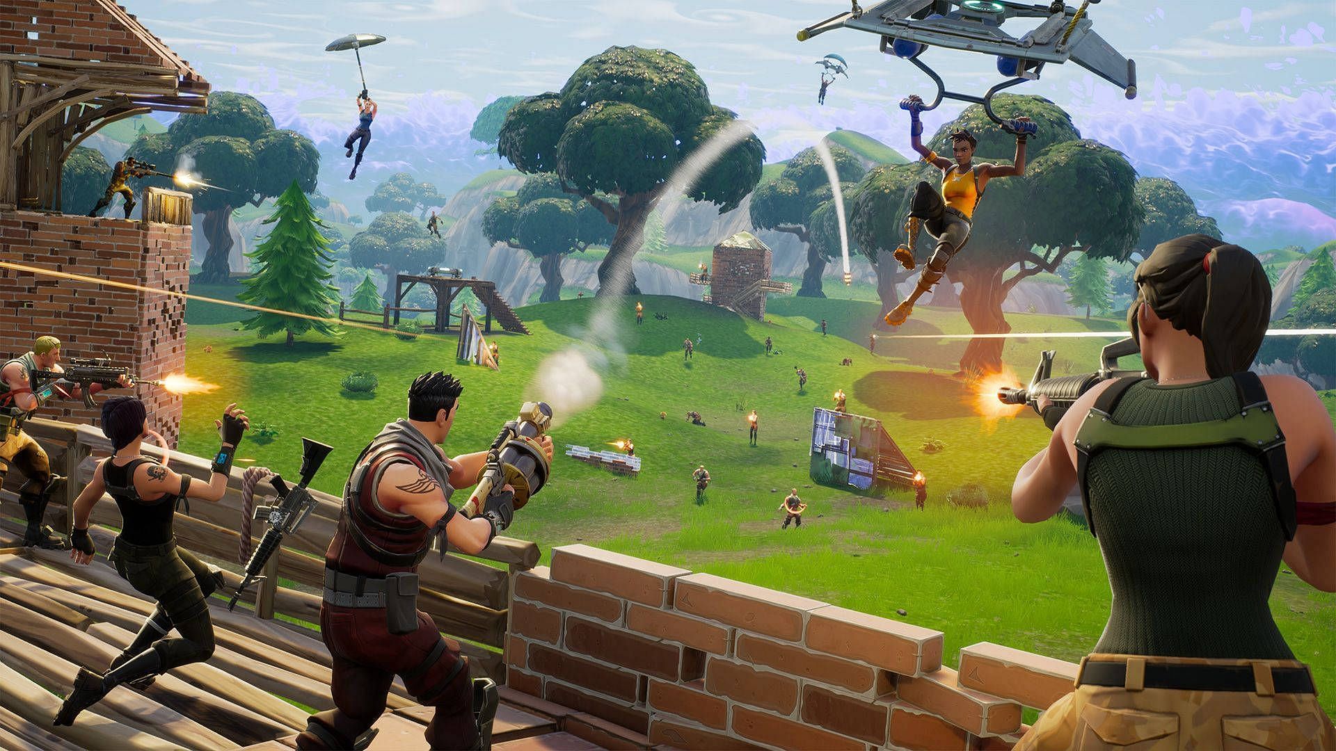 50v50 in Fortnite will now have only 40 players per team. (Image via Epic Games)