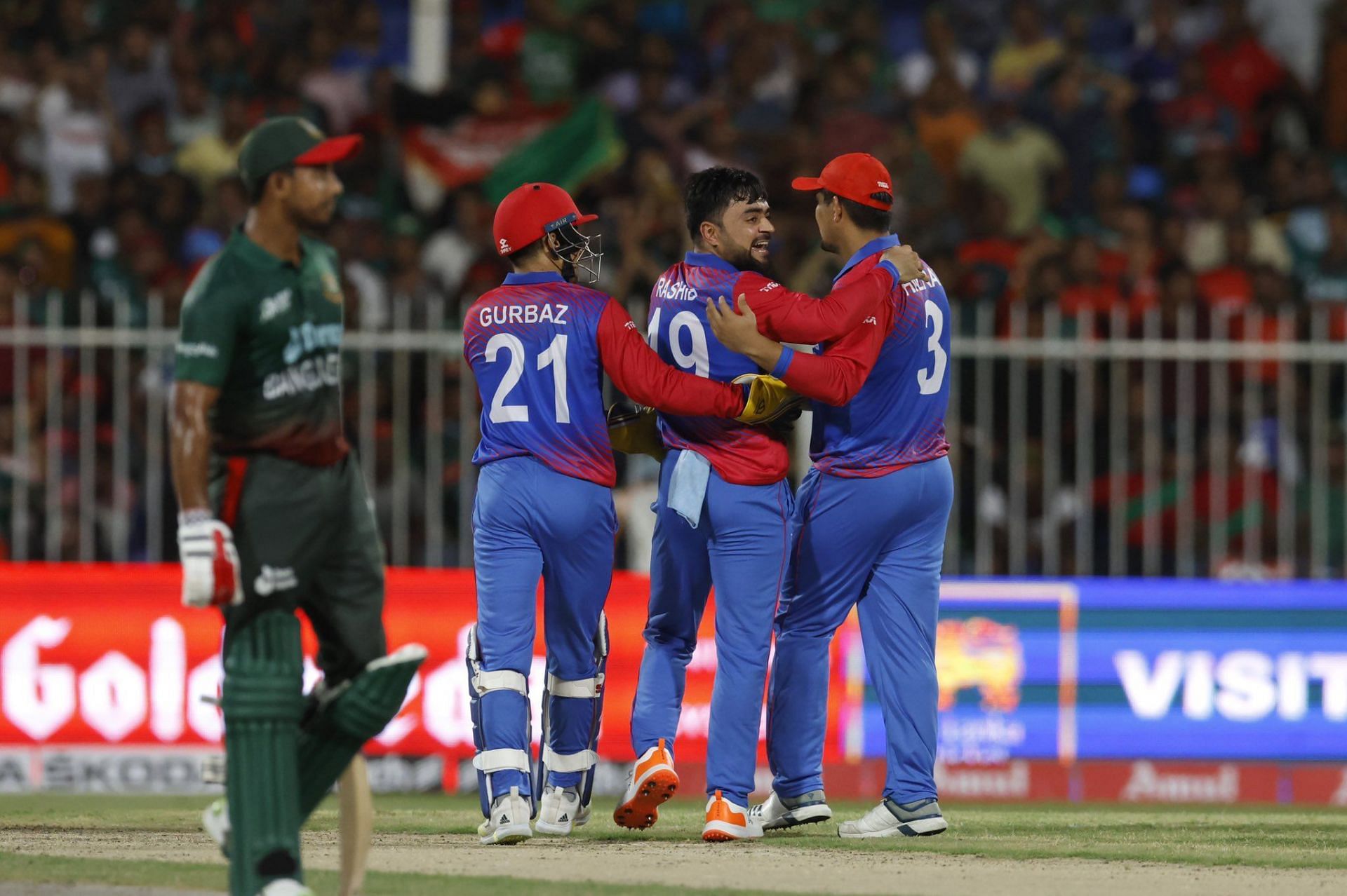 बांग्लादेश को हराकर एशिया कप सुपर-4 में पहुंचा है अफगानिस्तान (तस्वीर: अफगानिस्तान क्रिकेट टीम ट्विटर)