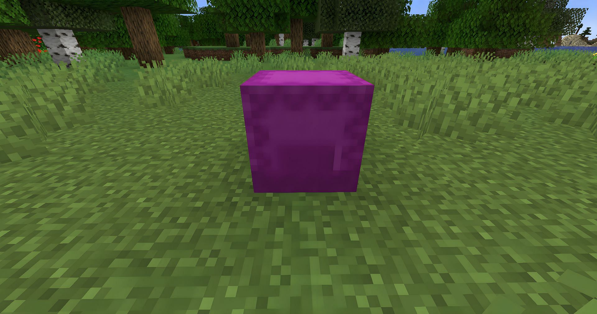 Magenta Concrete (Image via Minecraft)