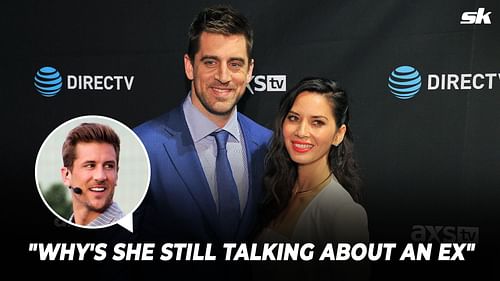 Aaron Rodgers' brother Jordan (inset) certainly did not hold back against the Green Bay Packers QB's ex-girlfriend Olivia Munn