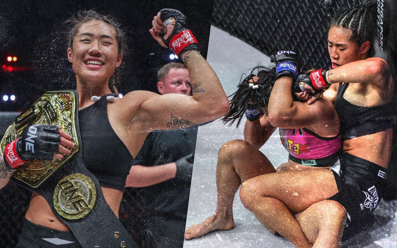 ONE women&#039;s atomweight world champion Angela Lee promises to return to the Circle soon. (Image courtesy of ONE)