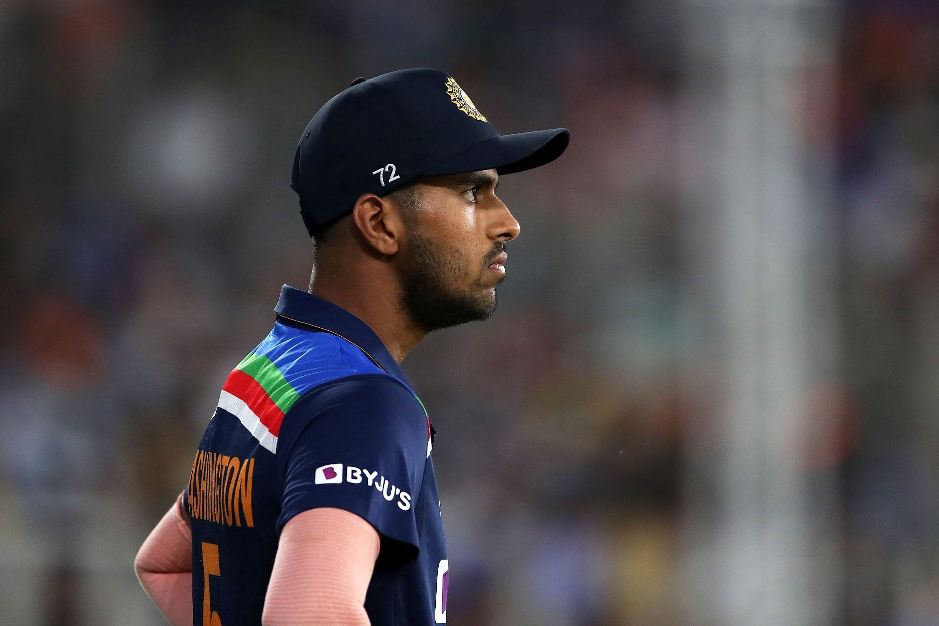 Team India all-rounder Washington Sundar. Pic: Getty Images
