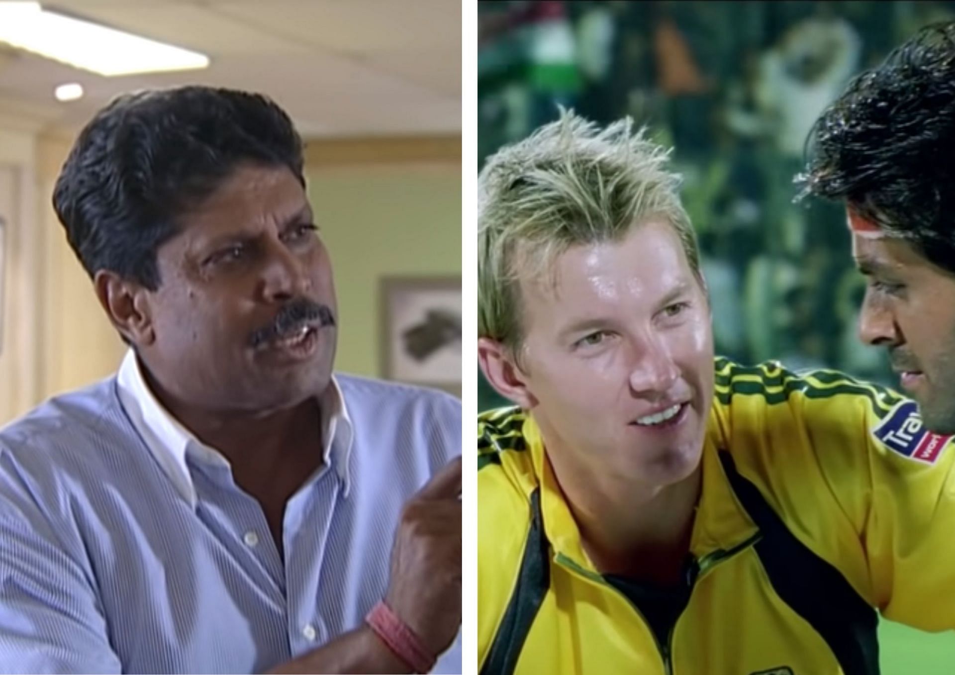 From Kapil Dev to Brett Lee, a number of famous cricketers have made their presence felt in Bollywood (Screengrab via YouTube/ SET India ,Venus Movies).
