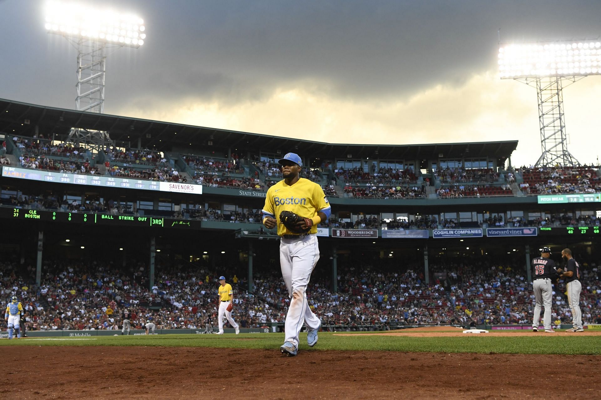 Fenway Park, home of the Boston Red Sox