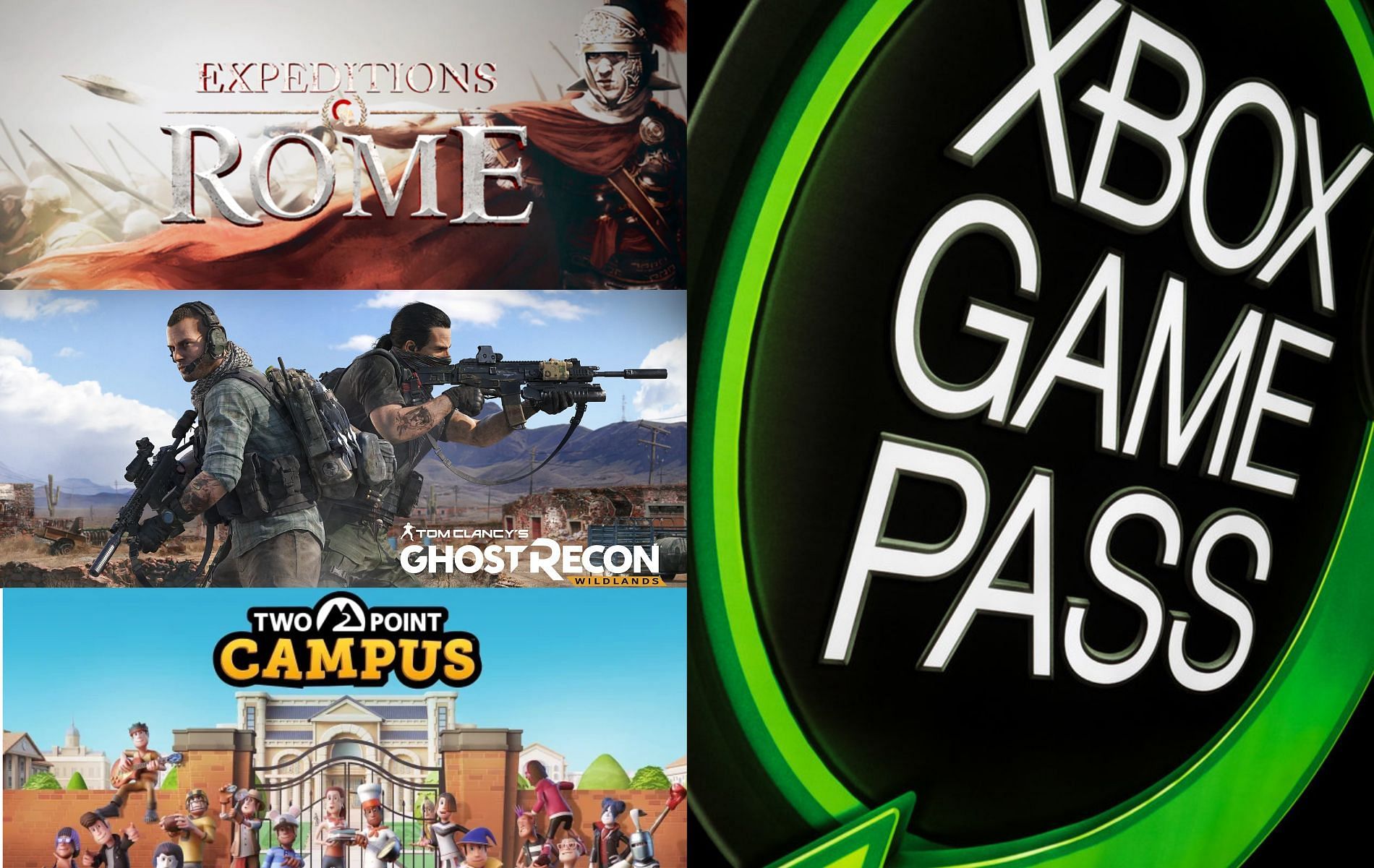 Ghost Recon Wildlands, Two Point Campus, Expedition Rome, and more coming to Game Pass (image vis Sportskeeda)