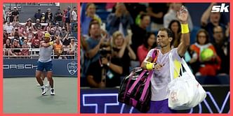 Watch: Rafael Nadal trains in Cincinnati despite early exit from Western & Southern Open to prepare for 2022 US Open