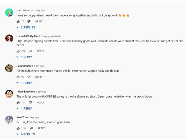 Corpse Husband releases his latest single 