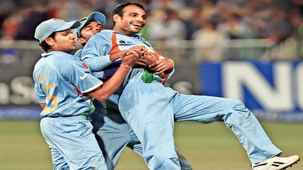 भारत बनाम पाकिस्तान 2007 टी 20 विश्वकप फाइनल &ndash; जोगिंदर शर्मा