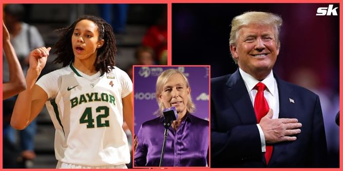 “But of course - a black lesbian - what else could he say?" - Martina Navratilova slams former US President Donald Trump for his remarks on WNBA player Brittney Griner