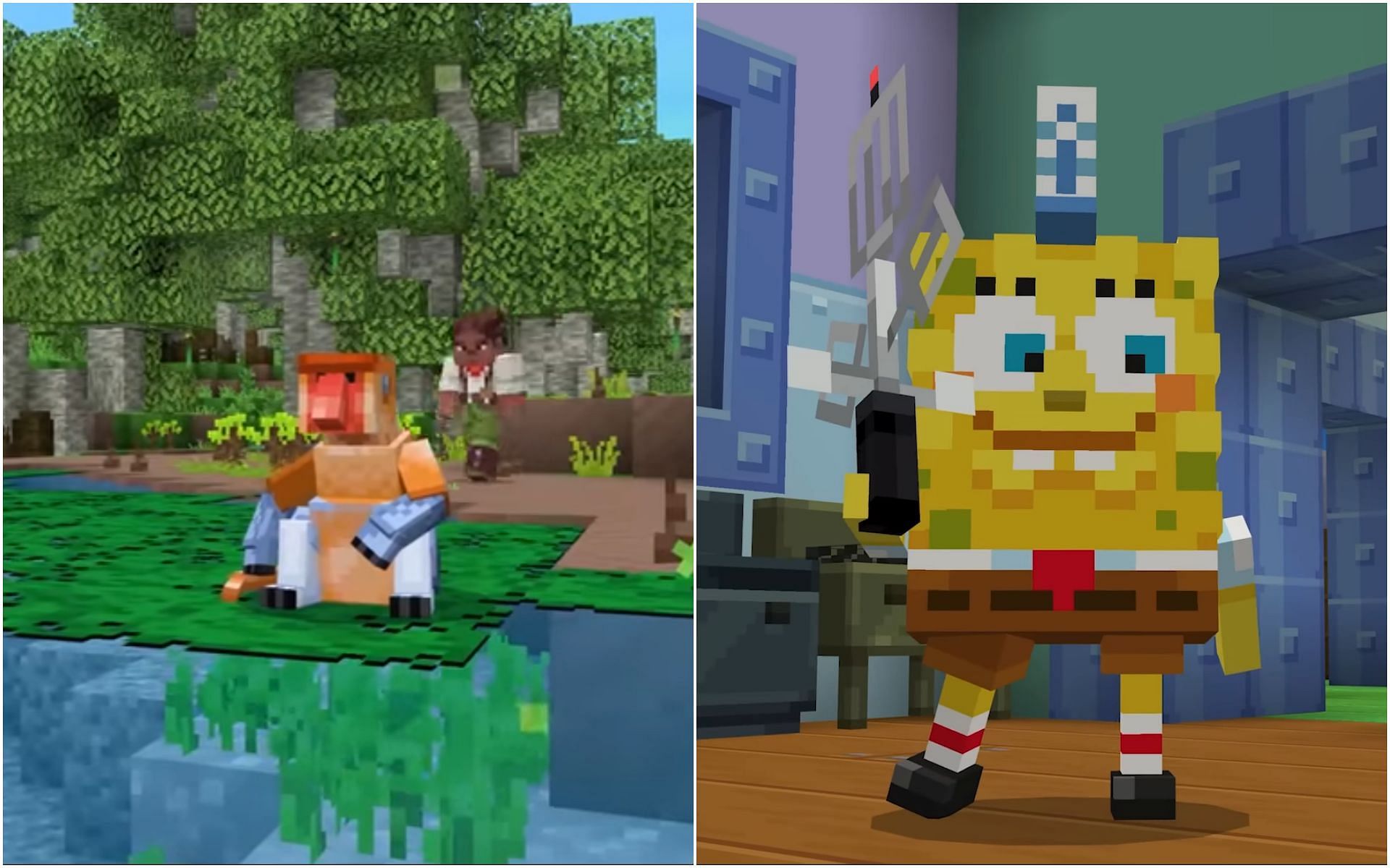 Some of the best DLC packs for Minecraft (Image via Sportskeeda)