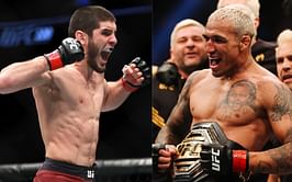 "Is English a requirement to be cool?" - Fans pick sides after Islam Makhachev claimed speaking in Portuguese makes Charles Oliveira less marketable