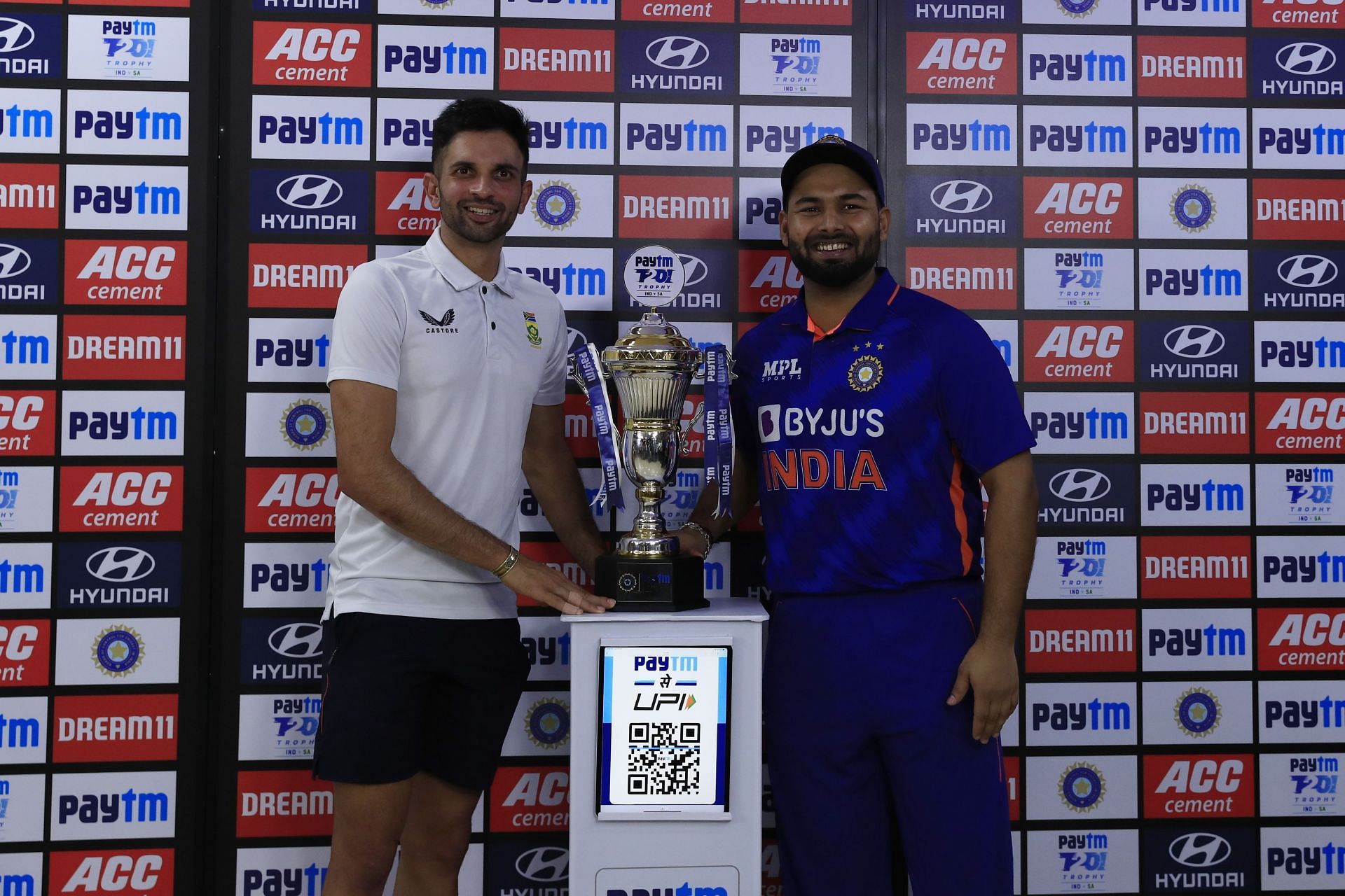 Rishabh Pant captained Team India in the home T20I series against South Africa