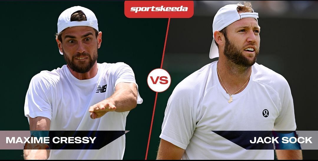 Maxime Cressy and Jack Sock will lock horns in the second round of the Citi Open