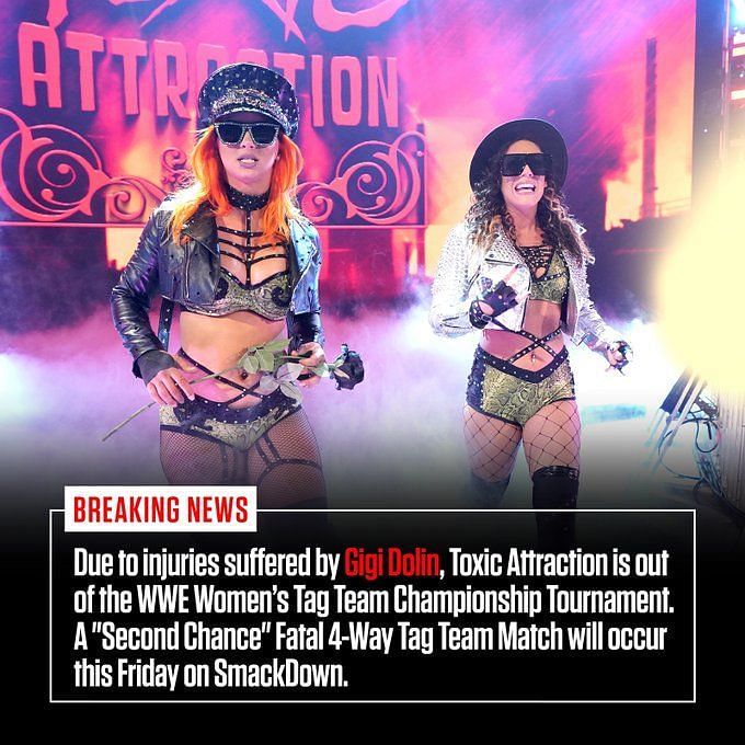 Toxic Attraction S Booking Before Gigi Dolin S Injury Update