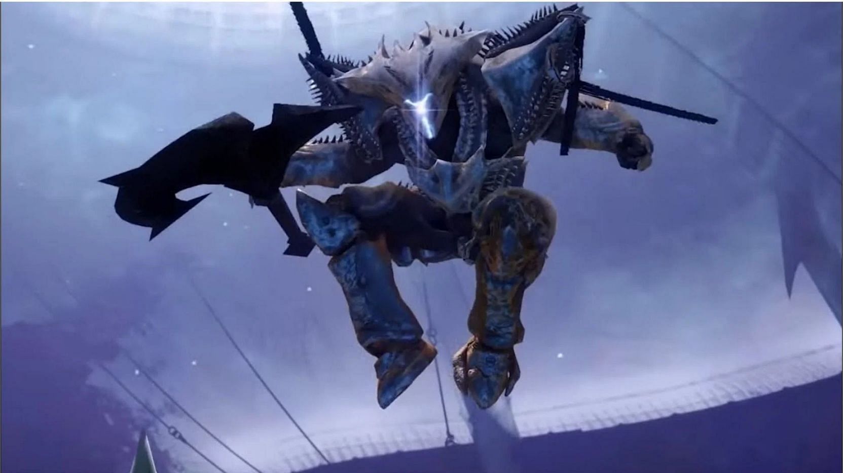 Lightblade final boss of the Strike, Alak Hul (Image via Destiny 2)