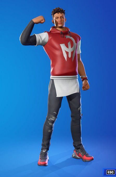 KC's Patrick Mahomes is now officially a character in Fortnite