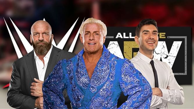 "Both companies can come together" - Ric Flair's message to WWE and Tony Khan after his last pro wrestling match