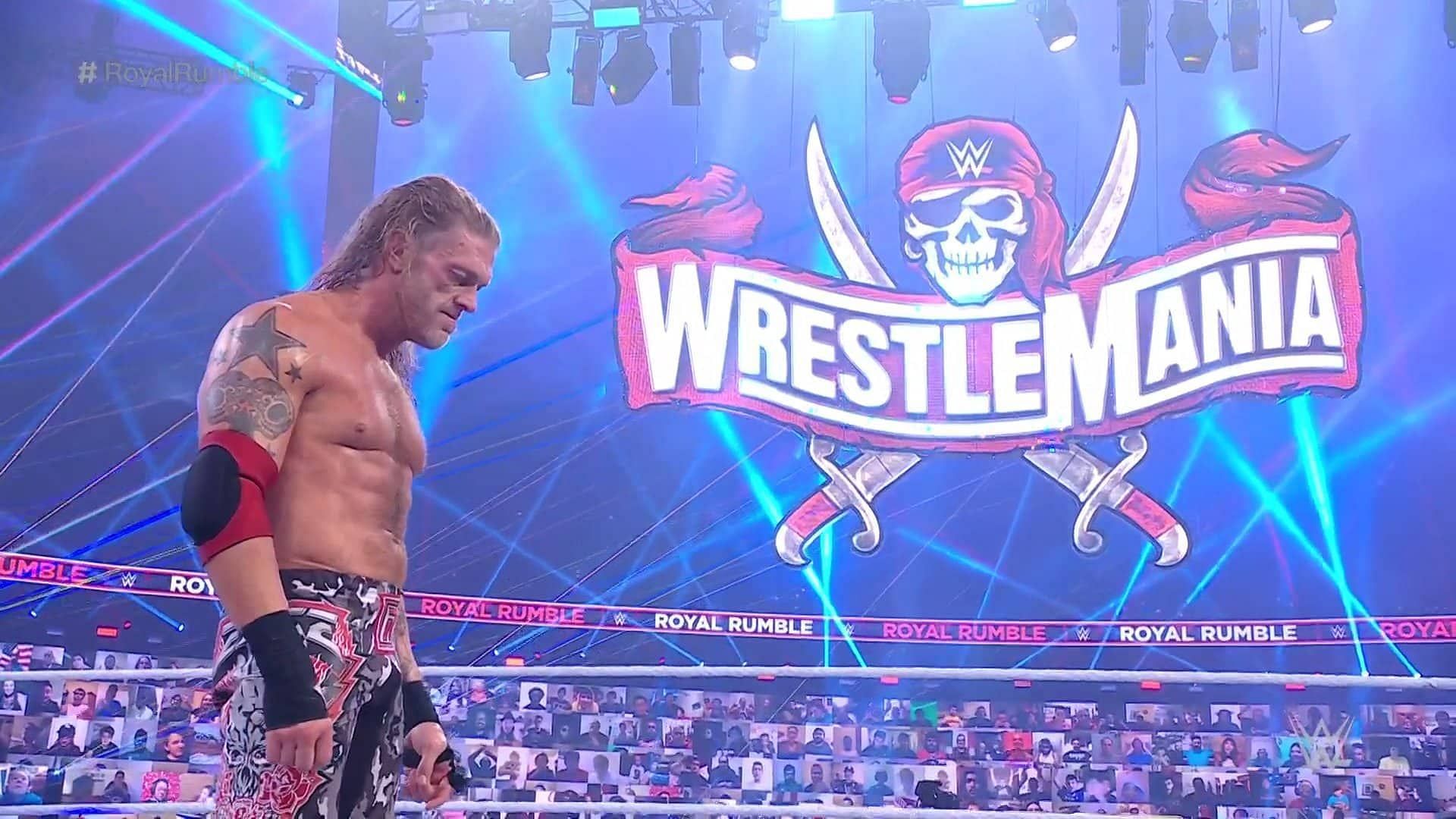 Edge won the WWE Royal Rumble twice