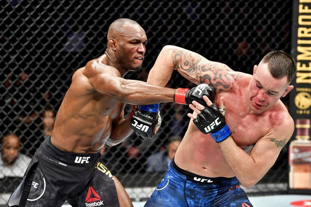 Kamaru Usman finished Colby Covington to claim victory in their bitter rivalry