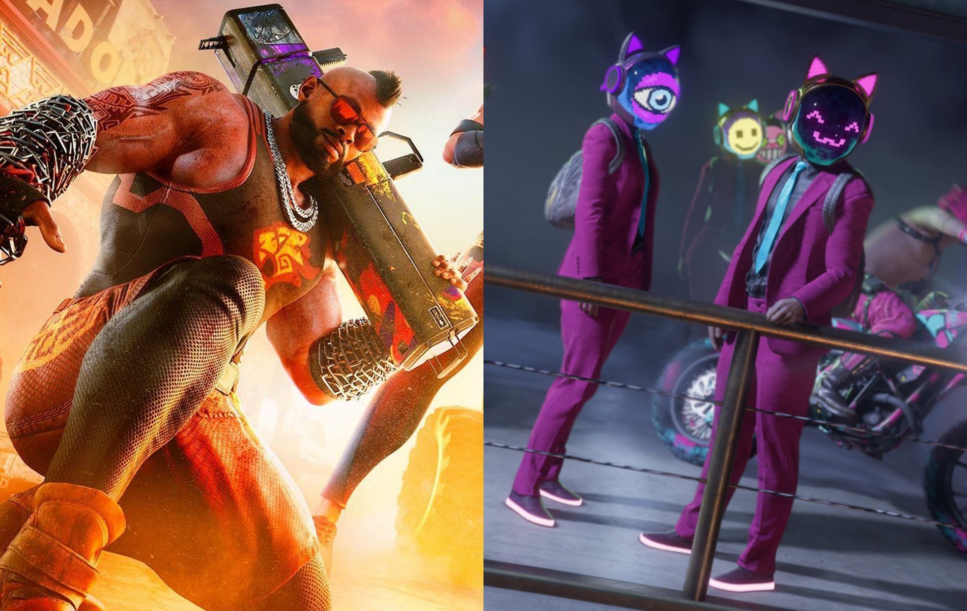 The latest Saints Row game includes three varied gangs to fight against (Images via Deep Silver)