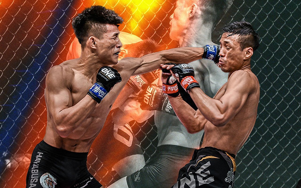 Tang Kai (left) is one of the most exciting knockout artists in ONE today [Image courtesy of ONE]