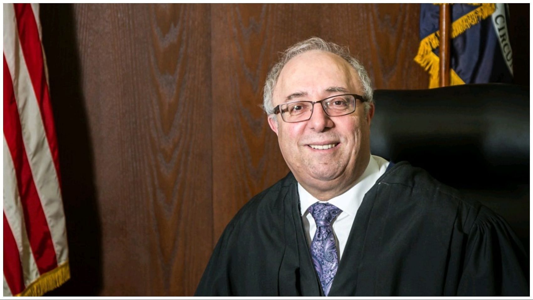 Joseph J Farah was appointed Genesee County Circuit Court judge in March 1998 (Image via Genesee County Circuit Court)