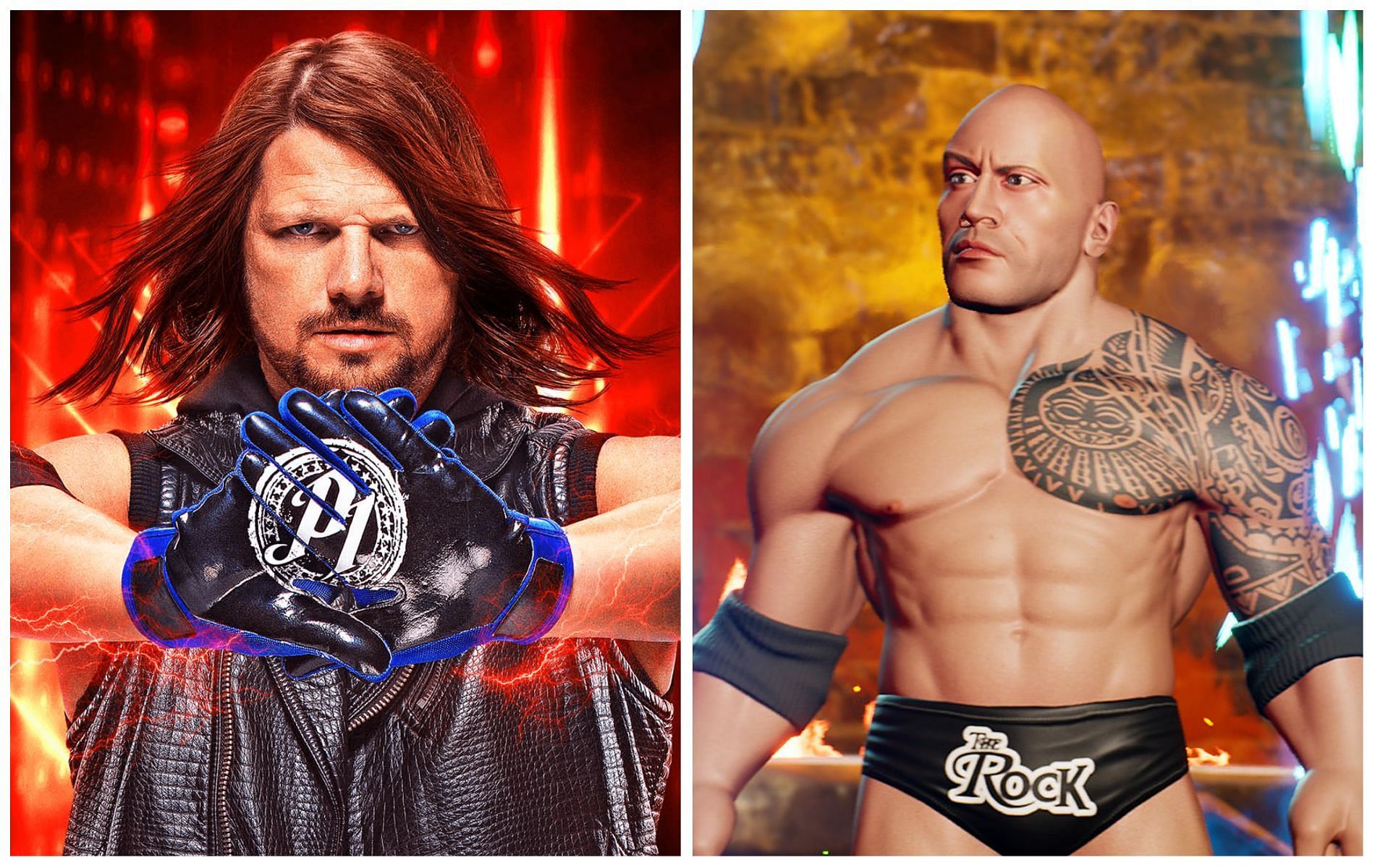 Pro-wrestling fans can get their fix of high-octane action from many video games (Images via 2K Sports)