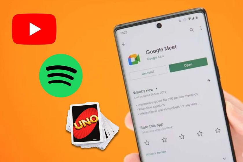 UNO! Mobile's latest cross-app integration lets participants play the game  while in a Google Meet meeting