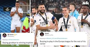“Buzzing to play in the Europa League for the rest of his career” – Rival fans react hilariously as Casemiro reportedly informs Real Madrid teammates about accepting Manchester United offer