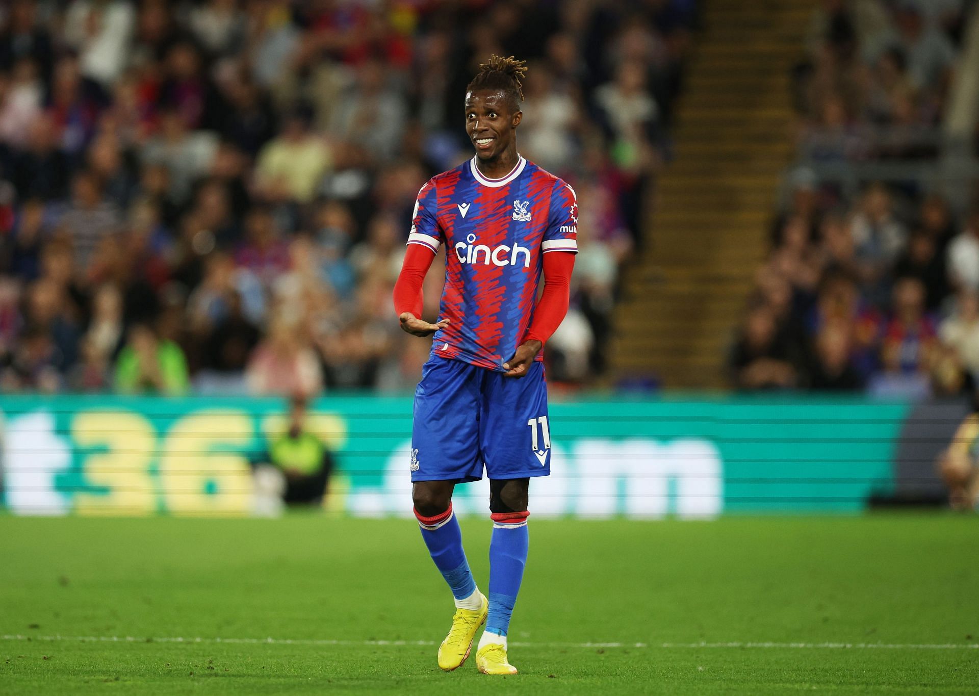 Wilfried Zaha could be of interest at the Emirates.