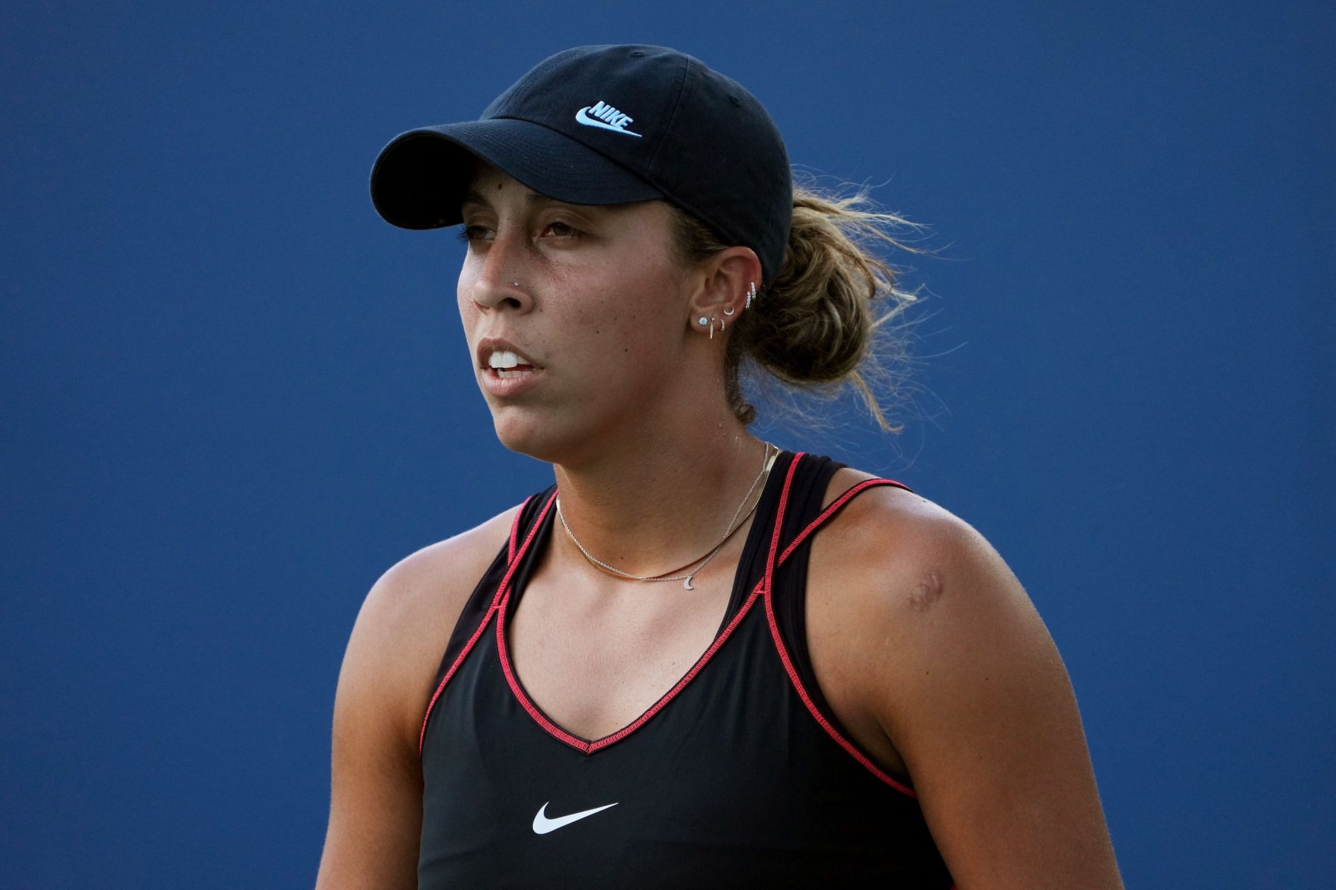 Keys in action at the Western & Southern Open