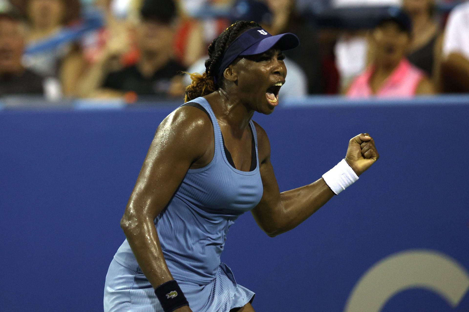 Venus Williams is a wildcard entrant at the Canadian Open. Enter caption