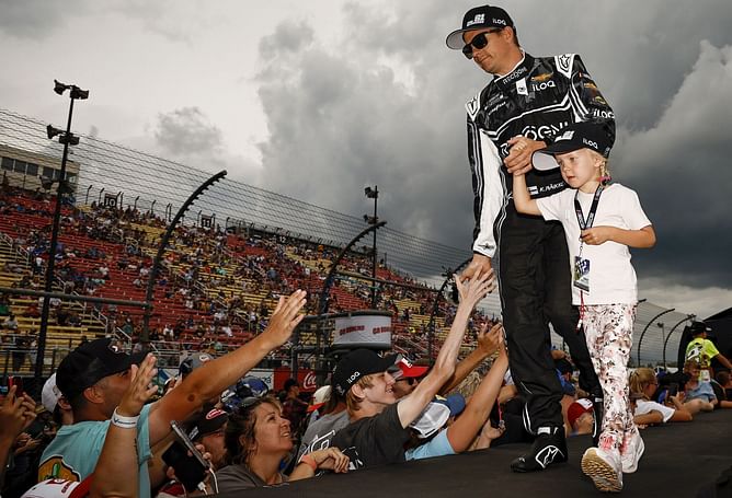 "It was good fun," says Kimi Raikkonen after crash ends his NASCAR Cup Series debut at Watkins Glen