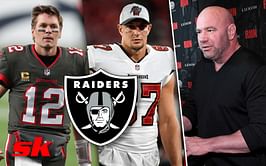 "It was almost a done deal" - Dana White reveals he tried to get Tom Brady and Rob Gronkowski to join forces for Las Vegas Raiders