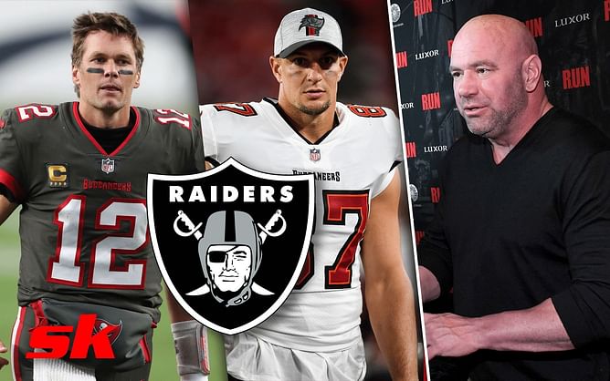 "It was almost a done deal" - Dana White reveals he tried to get Tom Brady and Rob Gronkowski to join forces for Las Vegas Raiders