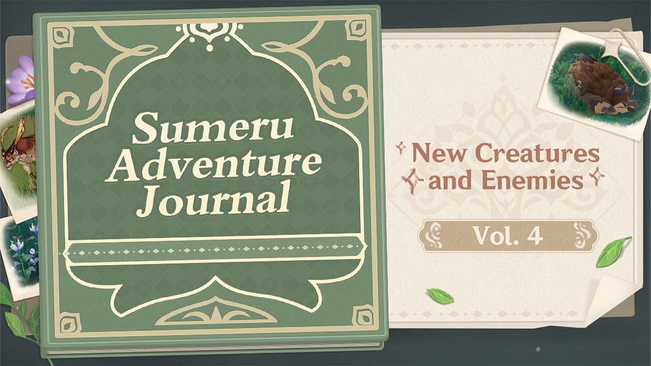 Sumeru Adventure Journal Volume 4 (Image via HoYoverse)