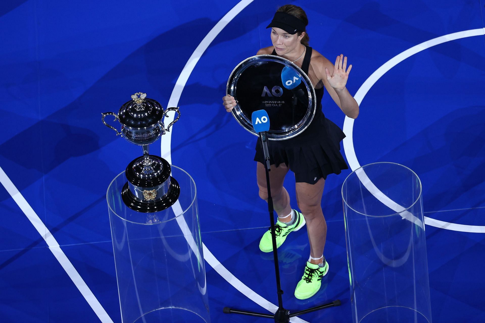 Collins reached her maiden Grand Slam final at the 2022 Australian Open